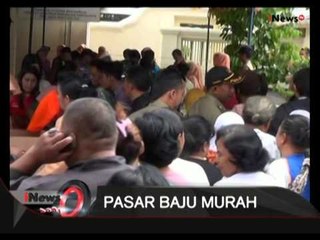 Pasar Murah, Harga Baju Hanya 2000 Rupiah - iNews Pagi 09/07