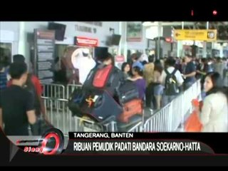 Mudik Lebih Awal, Bandara Soekarno Hatta Dipadati Pemudik - iNews Siang 09/07
