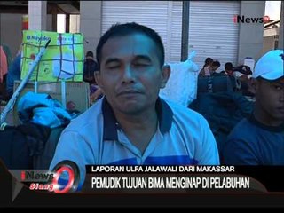 Live Report, Pemudik Tujuan Bima Menginap Di Pelabuhan - iNews Siang 10/07