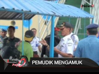 AYO PULANG KAMPUNG: Marah Karena 5 Jam Menunggu Kapal - iNews Pagi 09/07