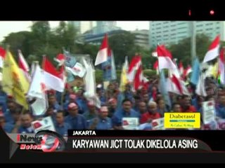 Tolak Dikelola Asing, Pekerja JICT Demo Di Depan Istana - iNews Malam 08/07