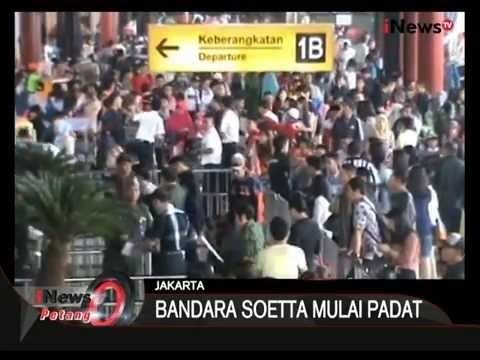 Ayo Pulang Kampung: Bandara Soetta Mulai Dipadati Pemudik - iNews Petang 09/07