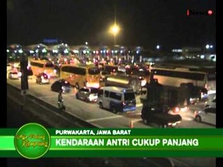 Gerbang Tol Cikopo Menuju Cerebon, Kembali Dipadati Kendaraan Pemudik - iNews Pagi 13/07