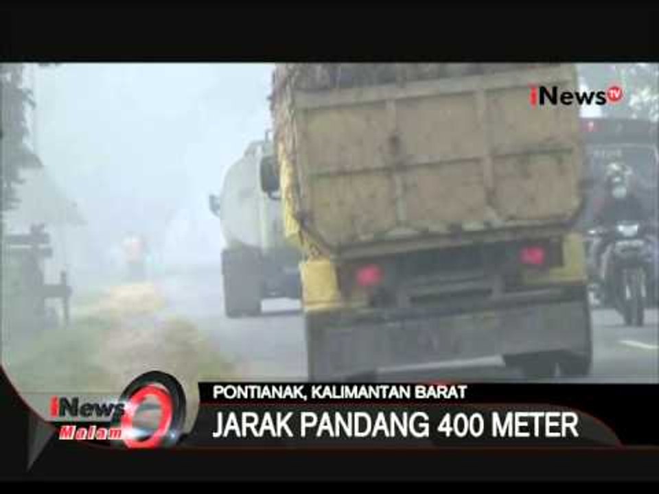 Kabut Asap Melanda Kota Pontianak -iNews Malam 13/07