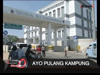 Terminal Bus Rawamangun Masih Di Padati Pemudik - iNews Siang 14/07