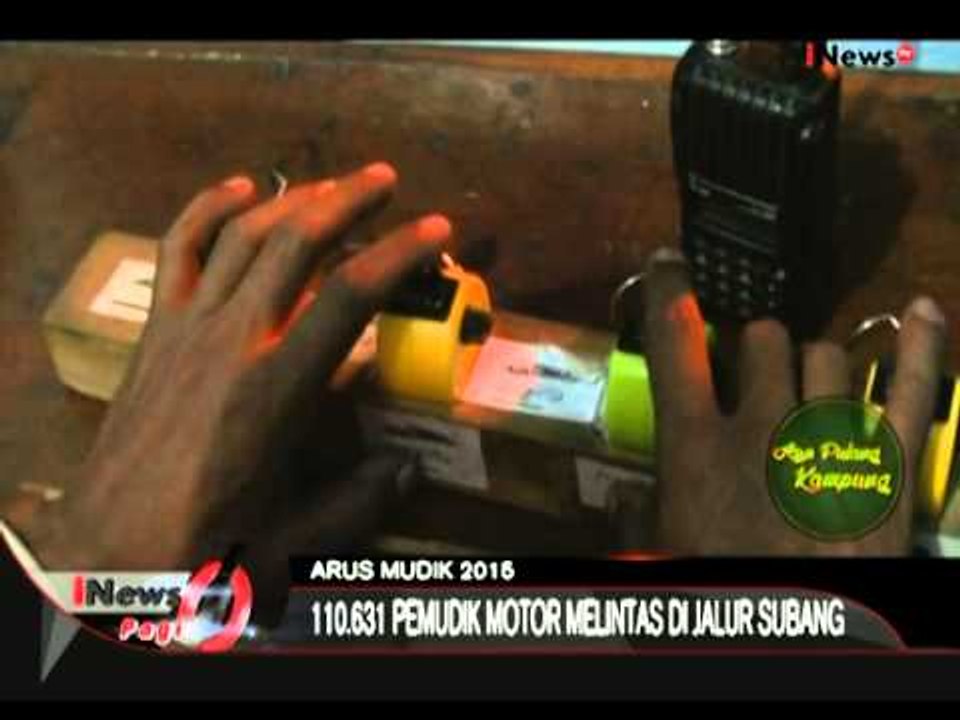 Pemudik Dengan Sepeda Motor Masih Mendominasi Jalur Pantura - iNews Pagi 16/07