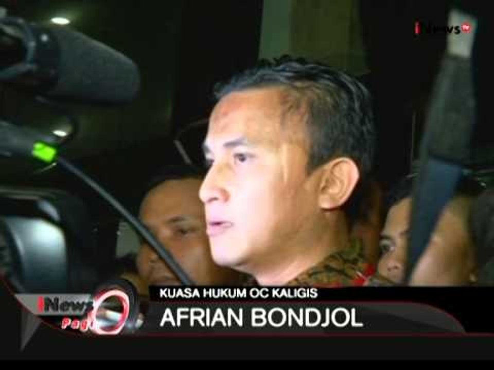 Afrian Bonjol Kuasa Hukum OC Kaligis, KPK Tidak Punya Bukti Yang Cukup - iNews Pagi 15/07