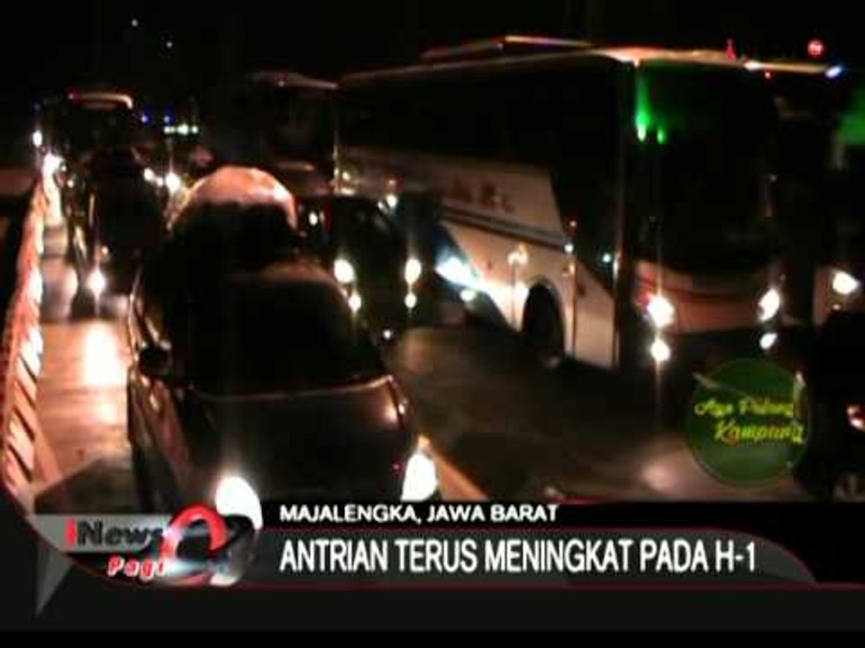 Lambatnya Proses Pembayaran, Kemacetan Di Pintu Tol Palimanan Hingga Majalengka - iNews Pagi 16/07