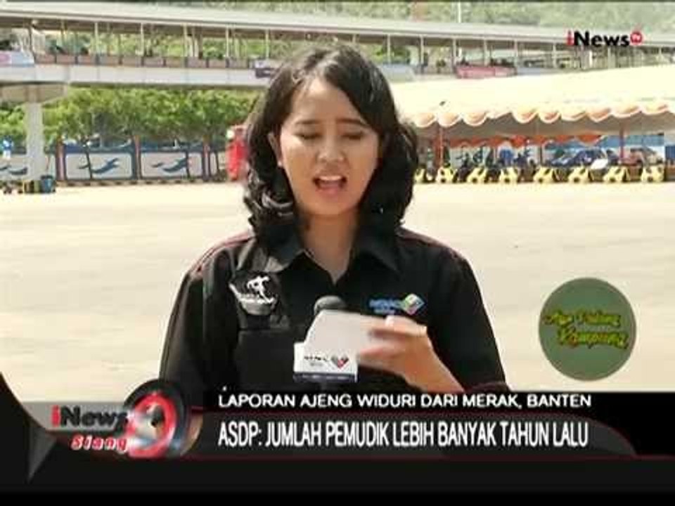 Live Report: Pelabuhan Merak Banten Kembali Padat Pemudik - iNews Siang 16/07