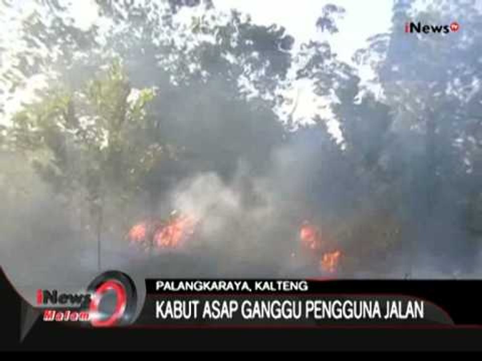 Pembakaran Lahan Gambut, Kabut Asap Pekat Mengganggu Pandangan - iNews Malam 19/07