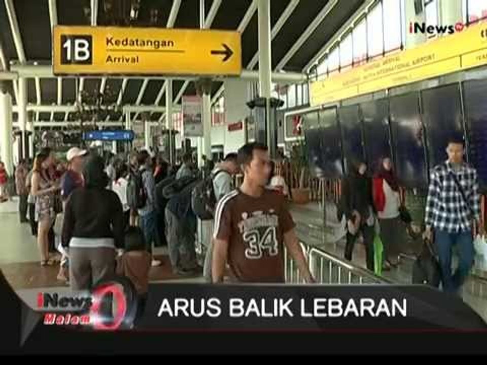 Arus Balik Bandara Internasional Soekarno Hatta - iNews Malam 19/07
