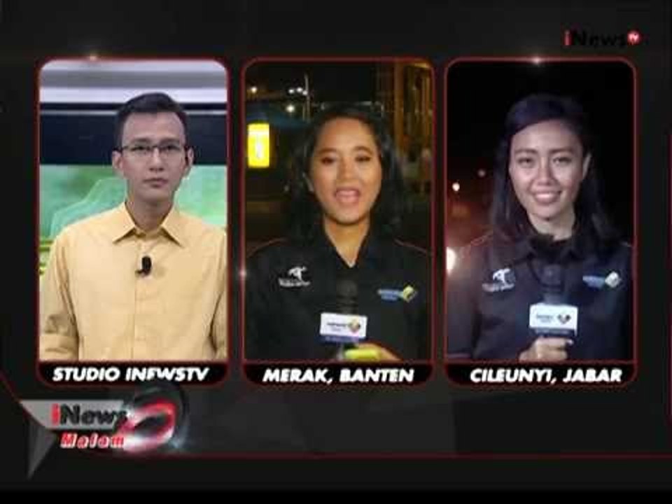 Live Report: Pelabuhan Merak Dan Gerbang Tol Cileunyi Lonjakan Arus Balik - iNews Malam 19/07