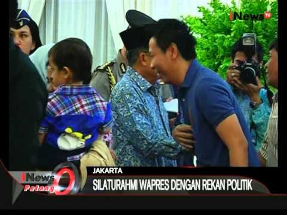 Silaturahmi Wapres Dengan Rekan Politik - iNews Petang 17/07