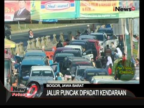 Arus Balik Lebaran Jalur Puncak Dipadati Kendaraan iNews Petang 2007