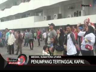 Penumpang Menangis Di Pelabuhan Belawan, Kapalnya Sudah Berangkat - iNews Malam 21/07