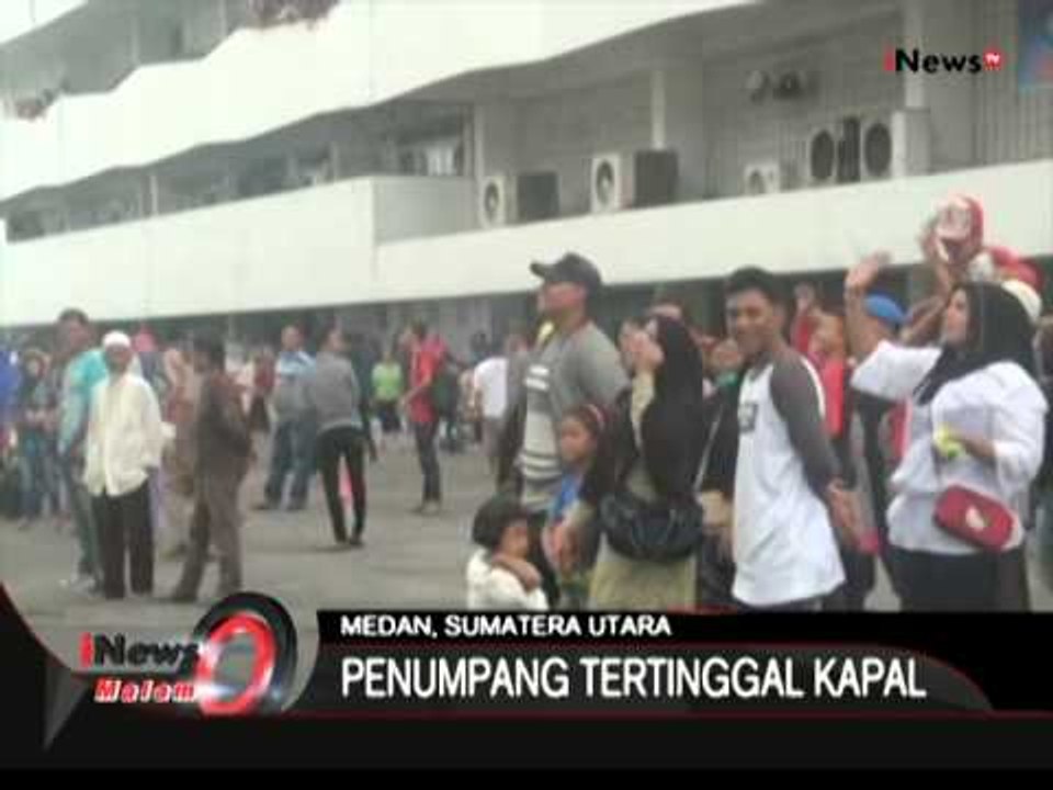Penumpang Menangis Di Pelabuhan Belawan, Kapalnya Sudah Berangkat - iNews Malam 21/07