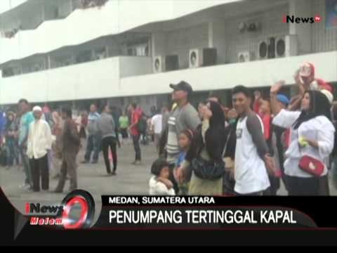 Penumpang Menangis Di Pelabuhan Belawan, Kapalnya Sudah Berangkat - iNews Malam 21/07