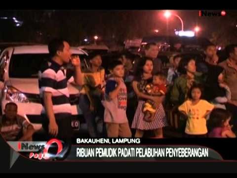 Arus Balik, Ribuan Pemudik Padati Pelabuhan Bakauheni - iNews Pagi 21/07