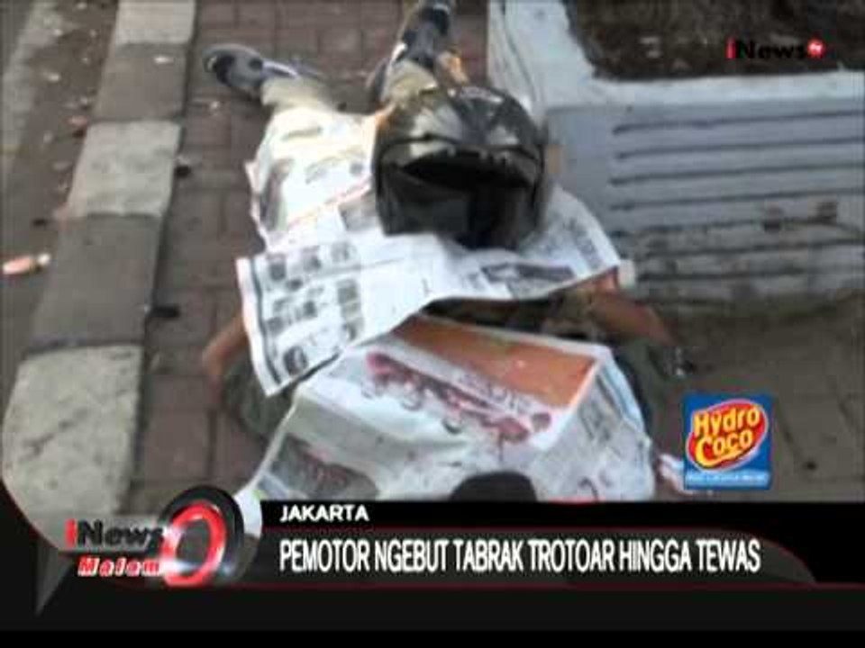 Hati-hati!! Ngebut, Pengendara Motor Ini Tewas Di Tempat, Mangga Besar - iNews Malam 19/07