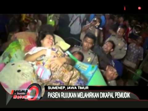 Ajaib! Dirujuk Untuk Operasi Caesar Seorang Ibu Malah Melahirkan Di Atas Kapal - iNews Malam 21/07