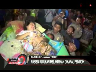 Ajaib! Dirujuk Untuk Operasi Caesar Seorang Ibu Malah Melahirkan Di Atas Kapal - iNews Malam 21/07