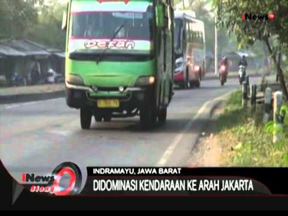 Jalur Pantura Ramai Lancar, Belum Terlihat Arus Balik Kendaraan Pemudik - iNews Siang 21/07
