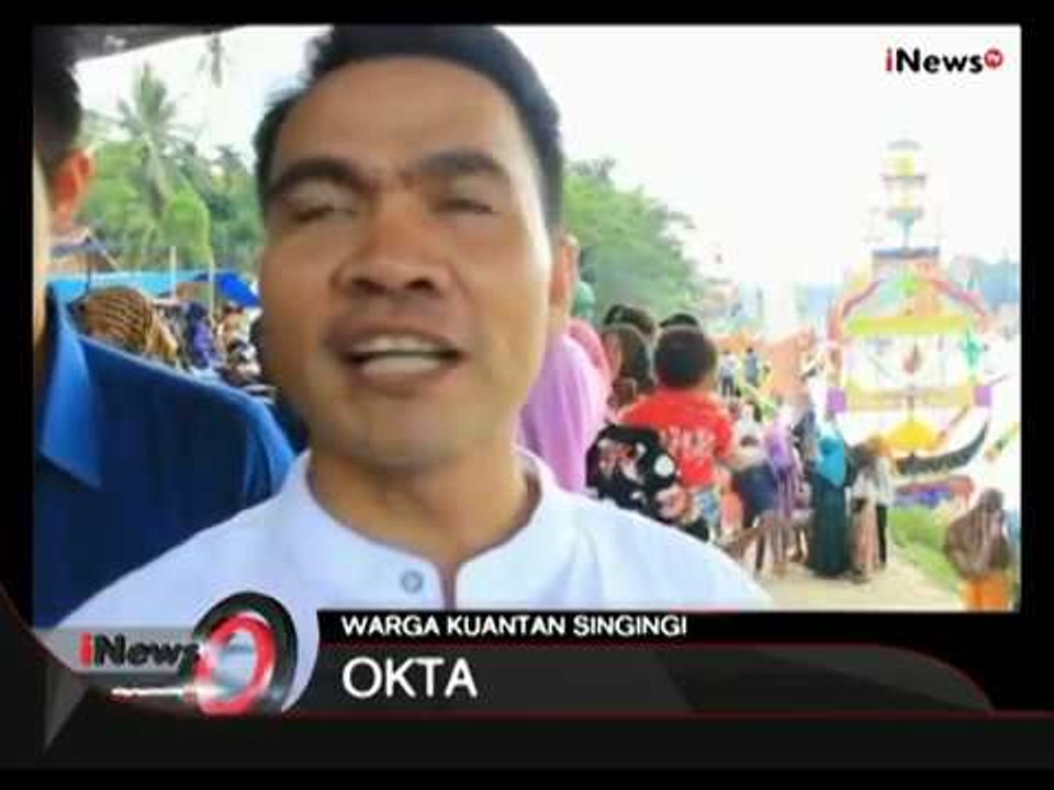 Festival Perahu Baganduang, Tradisi Unik Setelah Hari Raya Idul Fitri, Riau - iNews Siang 22/07