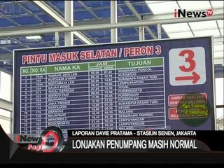 Live Report: Laporan Arus Balik 2015, ST. Senen - Jakarta - iNews Pagi 22/07