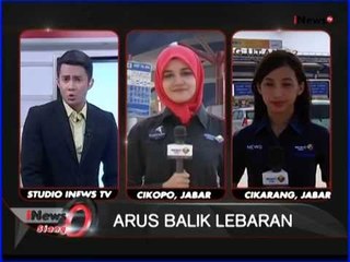 Download Video: Live Report: Penumpukan Kendaraan Di Gerbang Tol Cikarang Hingga 3Km - iNews Siang 21/07