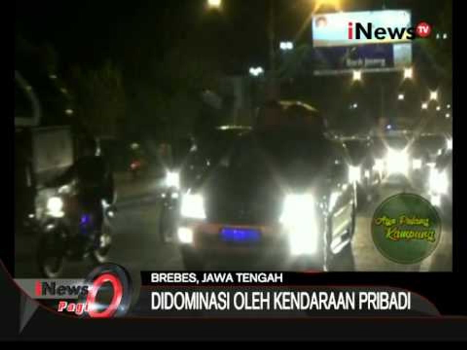 Arus Balik Lebaran 2015: Arus Pantura Brebes Terpantau Padat - iNews Pagi 24/07