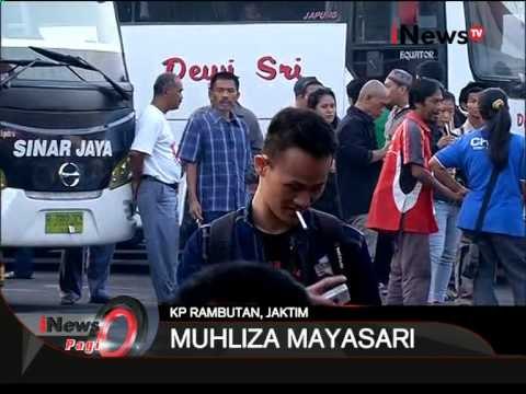 Live Report: Laporan Arus Balik Lebaran 2015, Kp. Rambutan - Jakarta - iNews Pagi 24/07