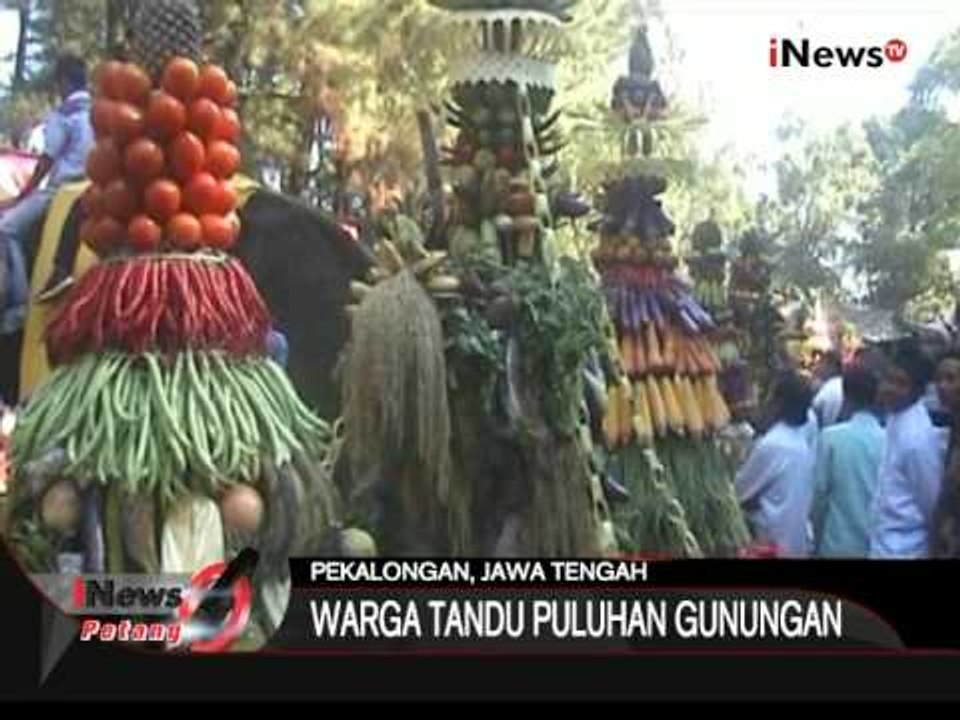 Tradisi Syawal Di Pekalongan, Menggelar Arak - Arakan Hasil Bumi  - iNews Petang 24/07