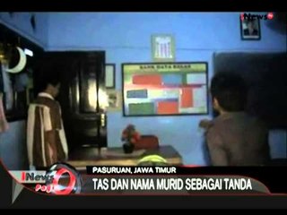 Posisi Menentukan Prestasi, Tradisi Memilih Bangku Sekolah Anak Di Pasuruan - iNews Pagi 27/07