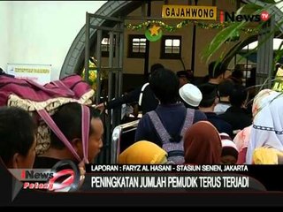 Live Report Arus Balik Lebaran Stasiun Senen - iNews Petang 22/07