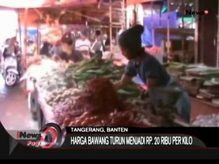 Pasca Lebaran Harga Sayur Mayur Masih Tinggi, Tanggerang Banten - iNews Pagi 27/07