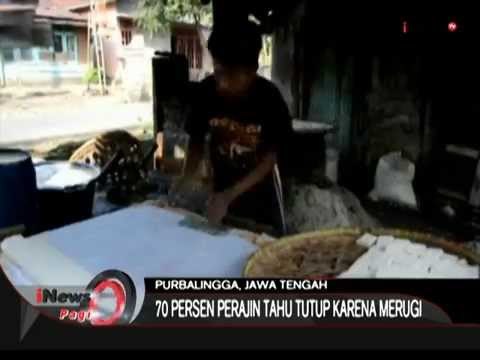 Kedelai Mahal Pengusaha Tahu Banyak Gulung Tikar - iNews Pagi 27/07