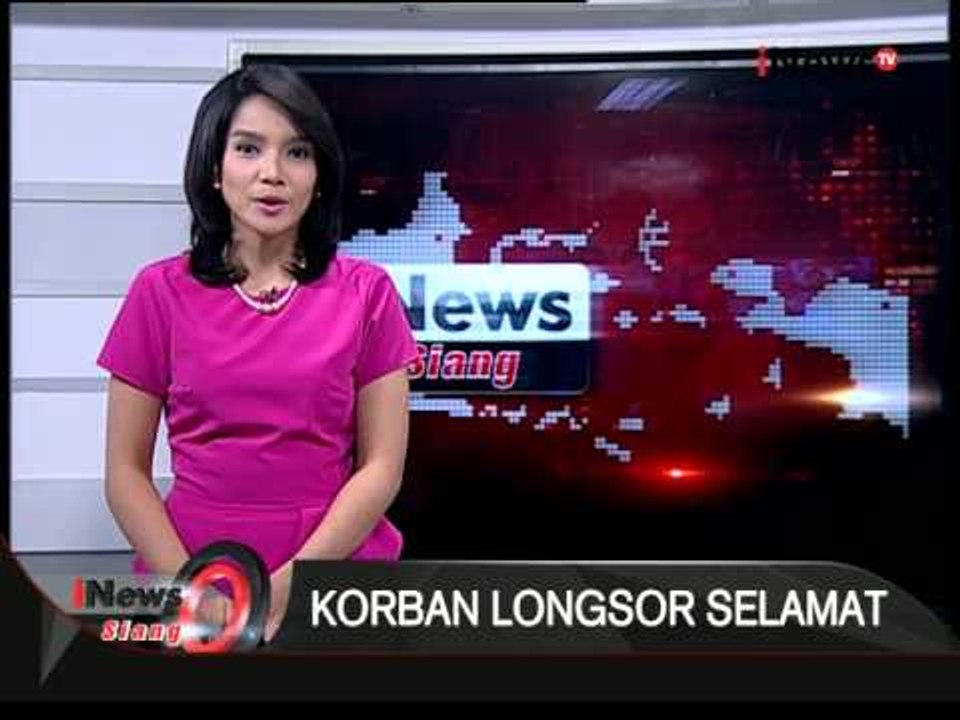 Beberapa Korban Longsor Selamat - iNews Siang 28/07