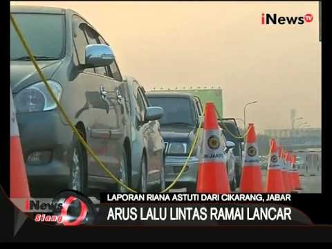Live Report: Laporan Arus Balik Lebaran 2015 Ramai Lancar Di Tol Cikarang - iNews Siang 27/07