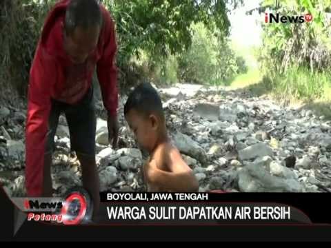 Indonesia Darurat Kekeringan, Warga Terpaksa Mengambil Air Di Sungai Keruh - iNews Petang 29/07