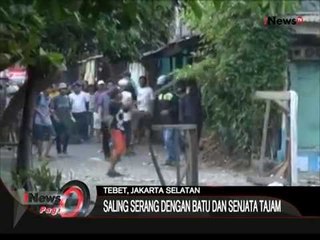 Tawuran Warga Di Peringatan HUT RI Di Tebet, Jaksel - iNews Pagi 18/08