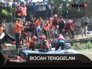 Download Video: Bocah Tenggelam, Ditemukan Tewas Di Pintu Air Kalimalang - iNews Siang 18/08