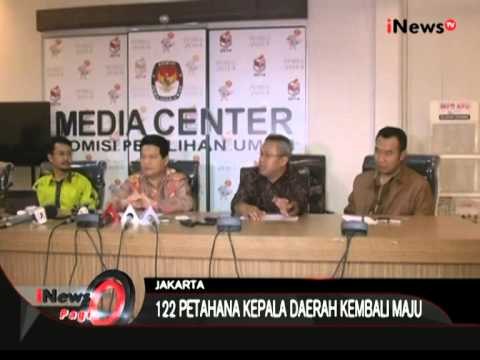 KPU Umumkan Jumlah Calon Kepala Daerah Yang Ikut Pilkada 2015 - iNews Pagi 30/07