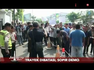Trayek Dibatasi, Sopir Demo - Jakarta Today 30/07