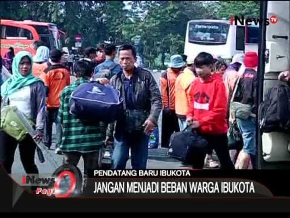 Live Report: Laporan Arus Balik Lebaran 2015, Stasiun Senen - jakarta - iNews Pagi 23/07