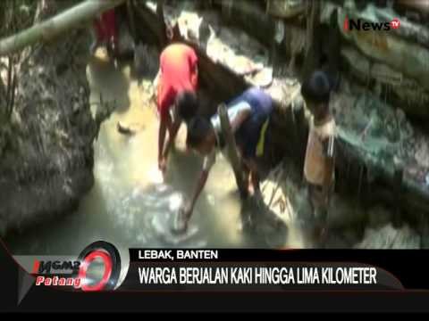 Warga Nekat Berjalan Kaki Hingga Lima Kilometer Untuk Mendapatkan Air - iNews Petang 30/07