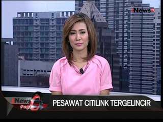 Pesawat Citilink Tergelincir - iNews Pagi 03/08
