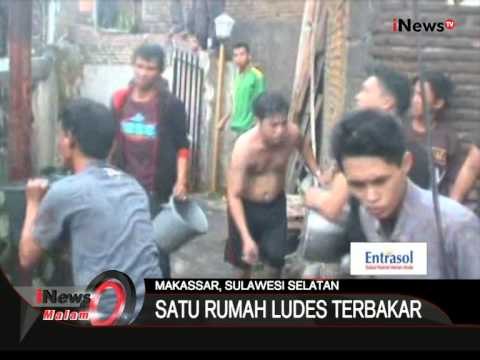 Kebakaran Rumah Sulit Dipadamkan Oleh Petugas Pemadam Kebakaran - iNews Malam 31/07