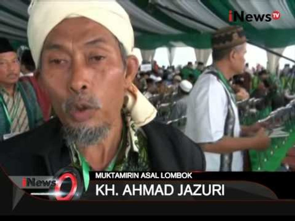 Tak Temui Kata Sepakat, Sidang Pleno Muktamar NU Ke 33 Diskors, Jombang - iNews Siang 03/08
