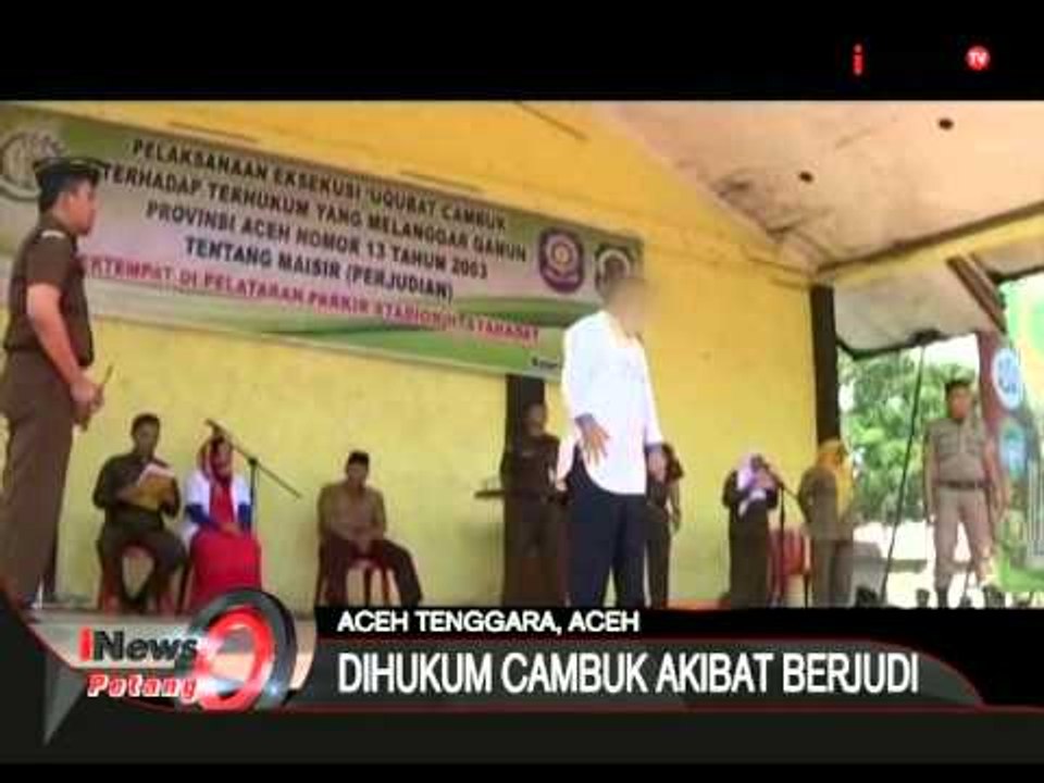 Pengacara Dihukum Cambuk Akibat Berjudi - iNews Petang 31/07