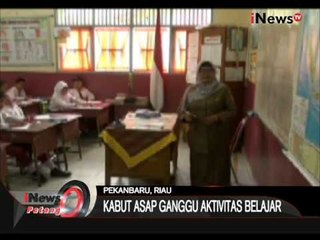 Kabut Asap Sumatera Mengganggu Aktivitas Belajar - iNews Petang 03/08